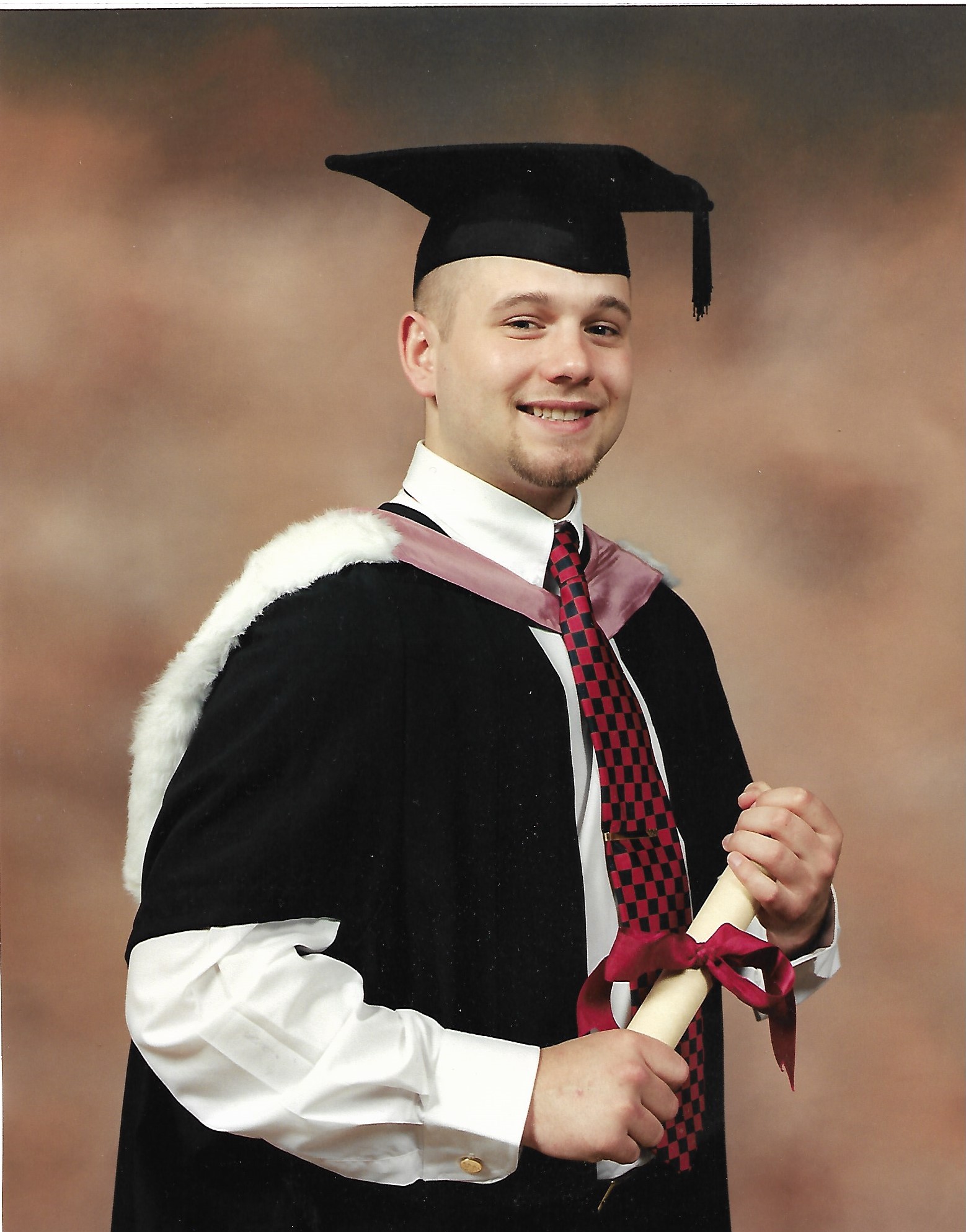 Ed Parry graduation photo